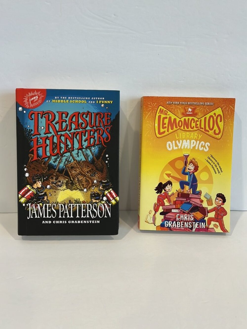 Treasure Hunters James Patterson and Mr. Limoncello's Olympics Kids Book Books